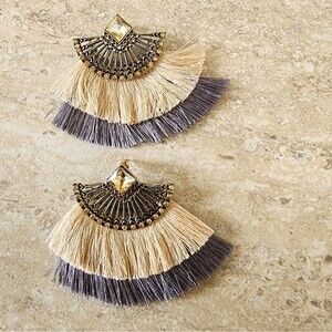 Half Tassel Earrings